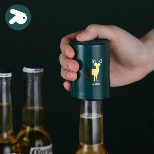 Pin Tu beer bottle opener creative pressing type automatic seamless bottle opening and wine lid opening automatic popping bottle opener