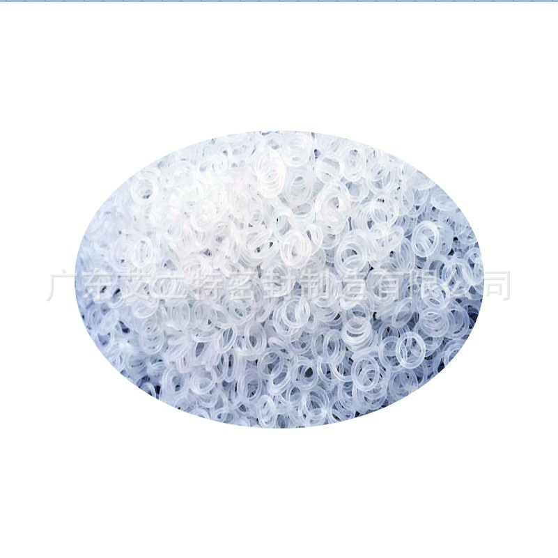 透明硅胶o型圈食品级进口环保医用白色硅胶密封垫圈 耐高温防水圈