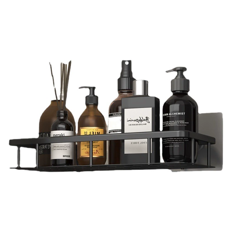 Треугольная полка для ванной комнаты для трансграничной торговли и доставки, прямоугольная настенная полка без сверления для ванной, от производителя