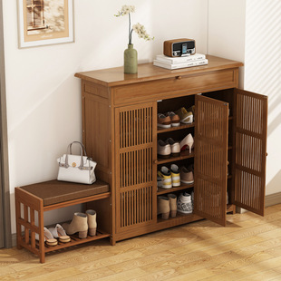 Shoe Cabinet Household Door Simple Shoe Rack Storage Artifact Space-saving Multi-layer Dust-proof Dormitory Rental House