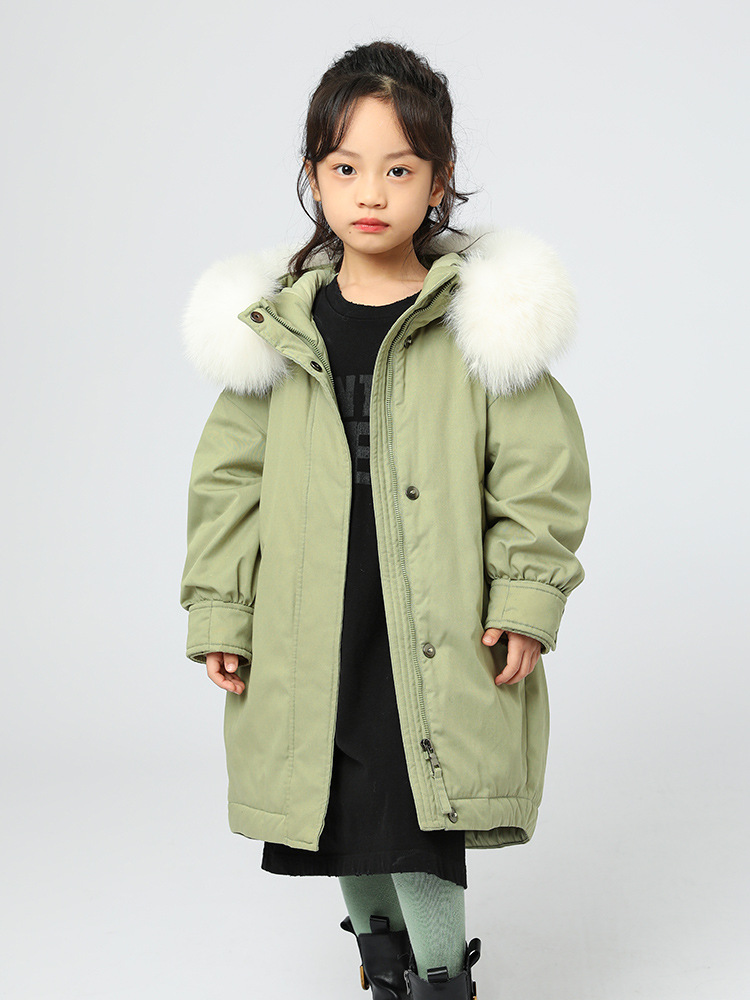 Demi-season children's down jacket