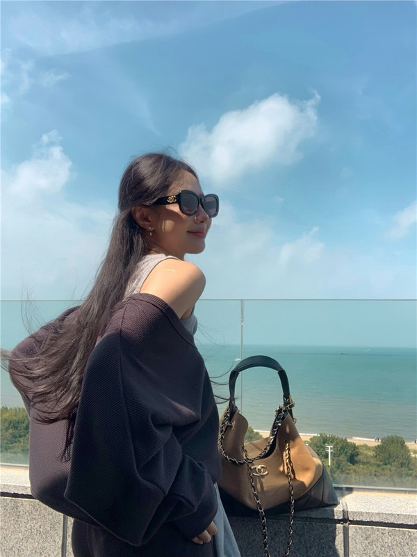 秋季套装女装爱心镂空绑带背心慵懒V领卫衣上衣直筒阔腿休闲裤子|undefined