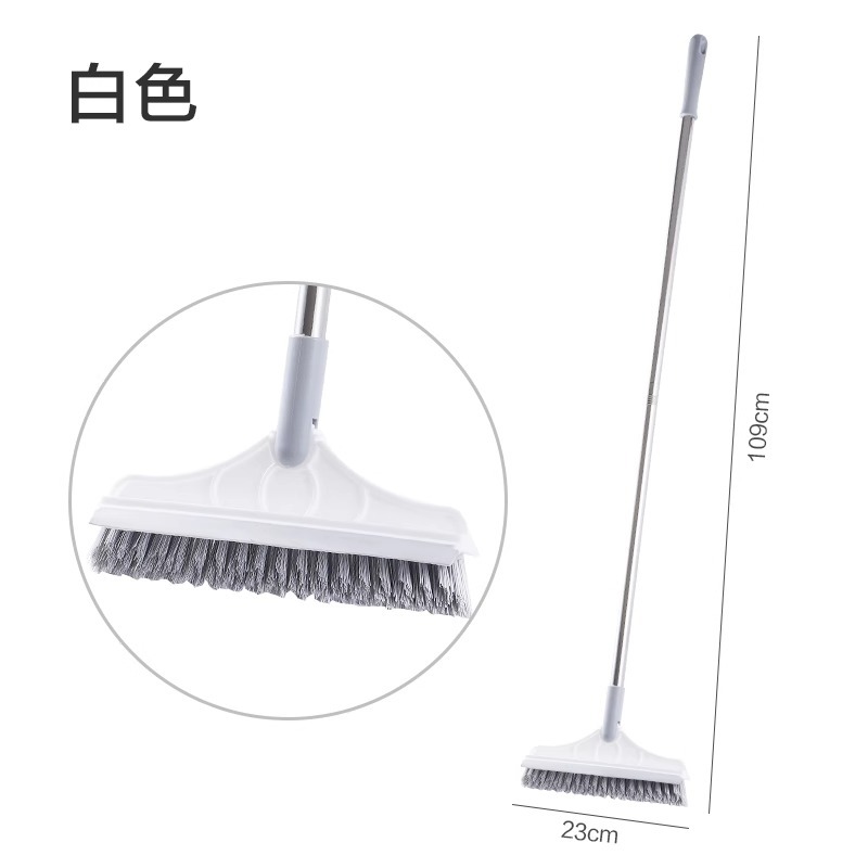 V자형 바닥 브러시 ★ 그레이 [스크래핑과 스크러빙이 하나로]