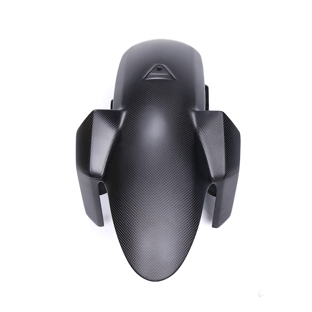 Suitable for YAMAHA Yamaha MT09 FZ09 motorcycle modified carbon fiber front fender soil removal plate shell