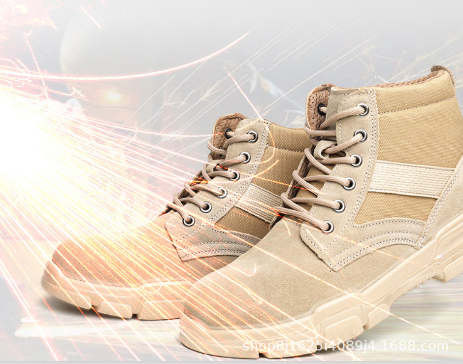 Wholesale insulated safety shoes, anti-strike, anti-puncture, wear-resistant, anti-spark, solid cowhide, odor-proof work shoes, safety shoes