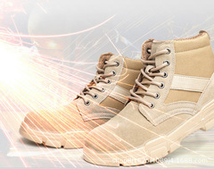 Wholesale insulated safety shoes, anti-strike, anti-puncture, wear-resistant, anti-spark, solid cowhide, odor-proof work shoes, safety shoes