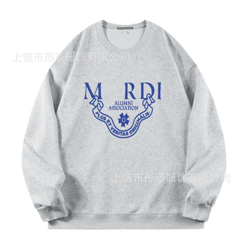 2025新款印花现货韩国潮牌Mardi卫衣女小雏菊圆领上衣一件代发|undefined