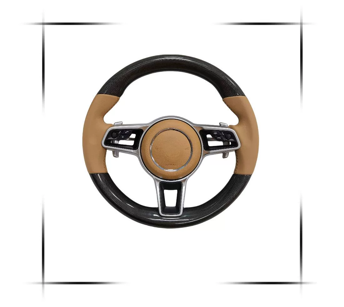 Подходит для Porsche Cayenne Panamera PanameraMacan718911 карбон волокно рулевое колесо модификация