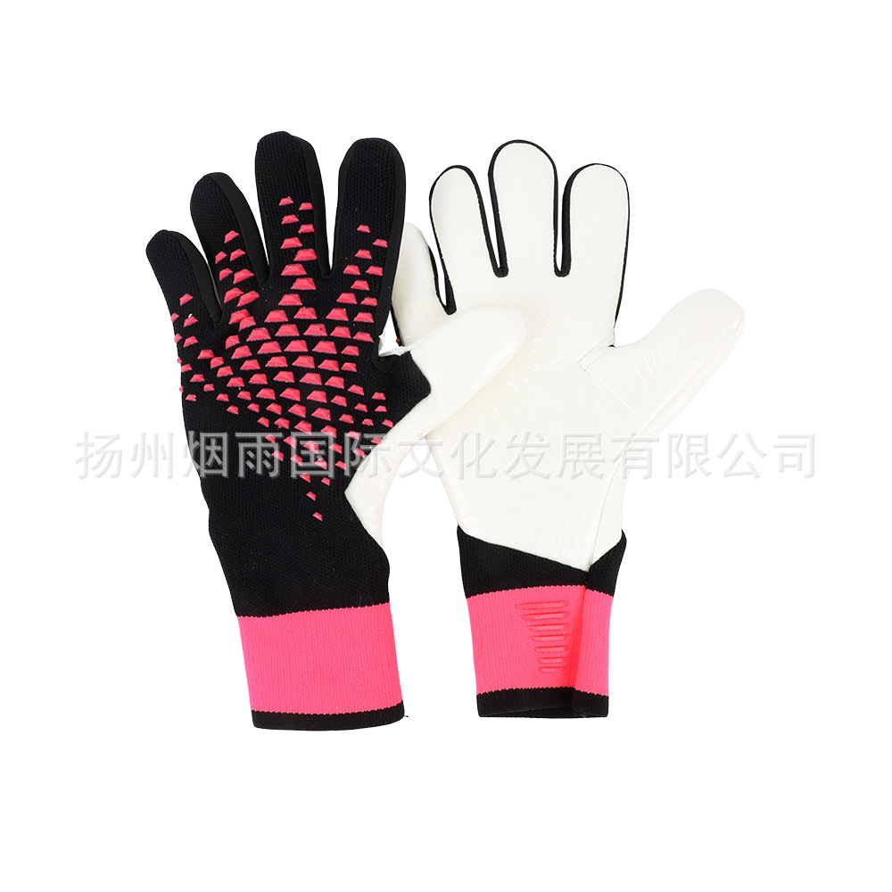 Nuevos guantes de portero de fútbol no estándar engrosados niños adultos entrenamiento competencia antideslizante guantes deportivos fabricante