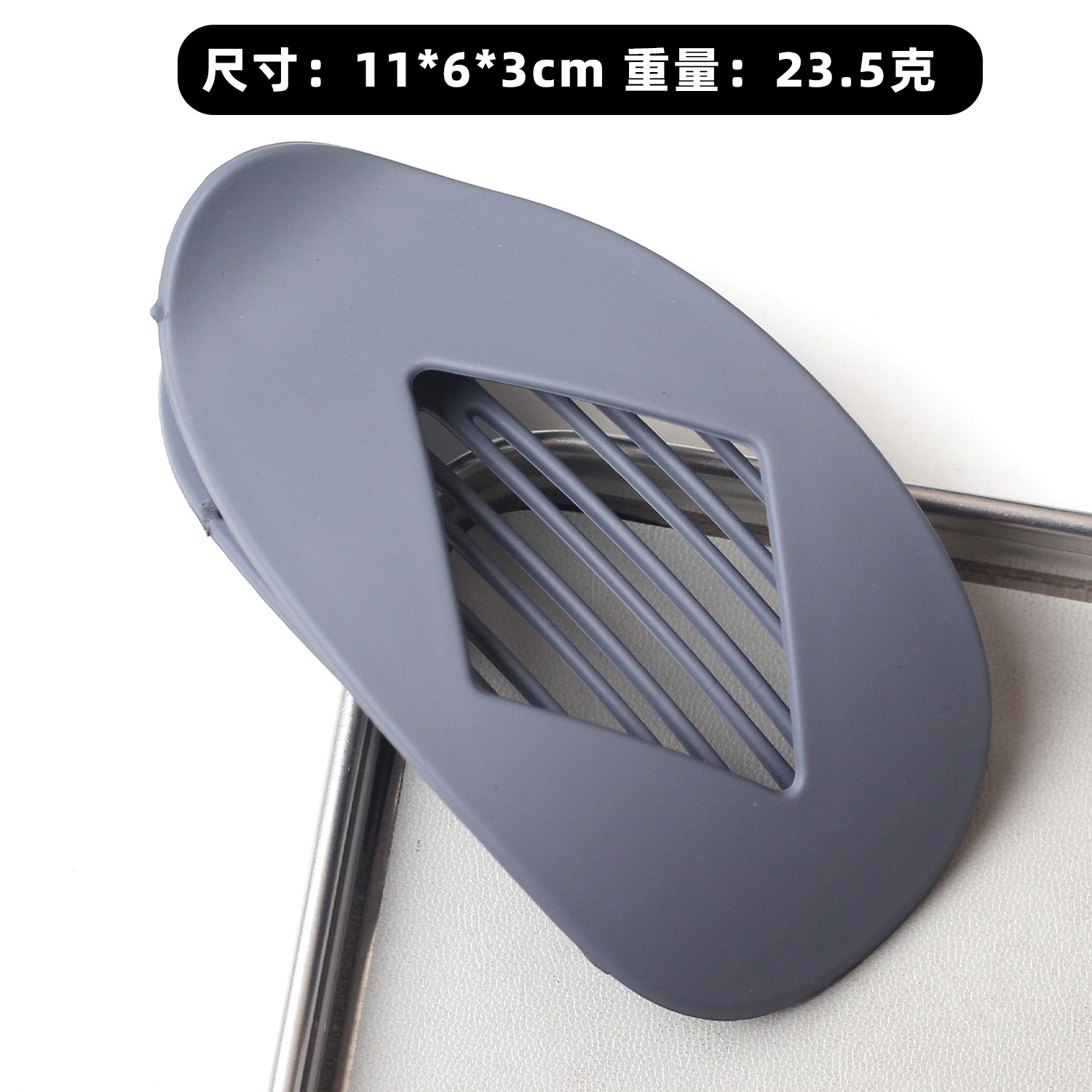 La nueva horquilla de diamante plano para PC, la parte posterior de la cabeza, la pinza para el cabello, el diseño curvo, el temperamento de la pinza de tiburón, los accesorios para el cabello image 10