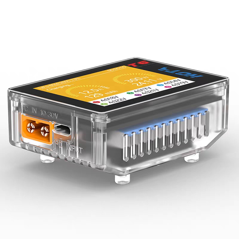 HOTA T6 首款PD QC快充输入航模锂电池平衡充电器 1-6S 300W 15A