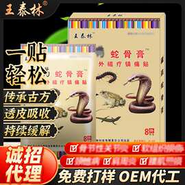 王泰林藏蛇骨膏贴发热黑膏贴夜市摆地摊跑江湖电商一件代筋骨外用
