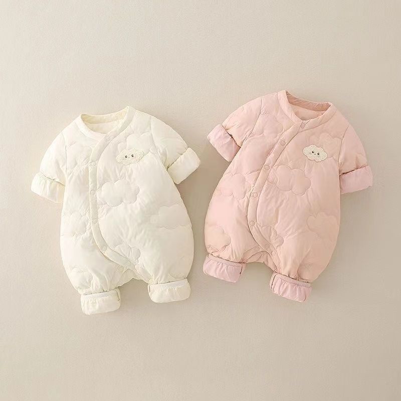 Demi-season winter children's cute down jacket for new born to go…