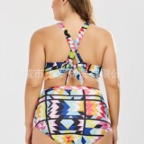 Купальник, 18 года, европейский стиль, большой размер