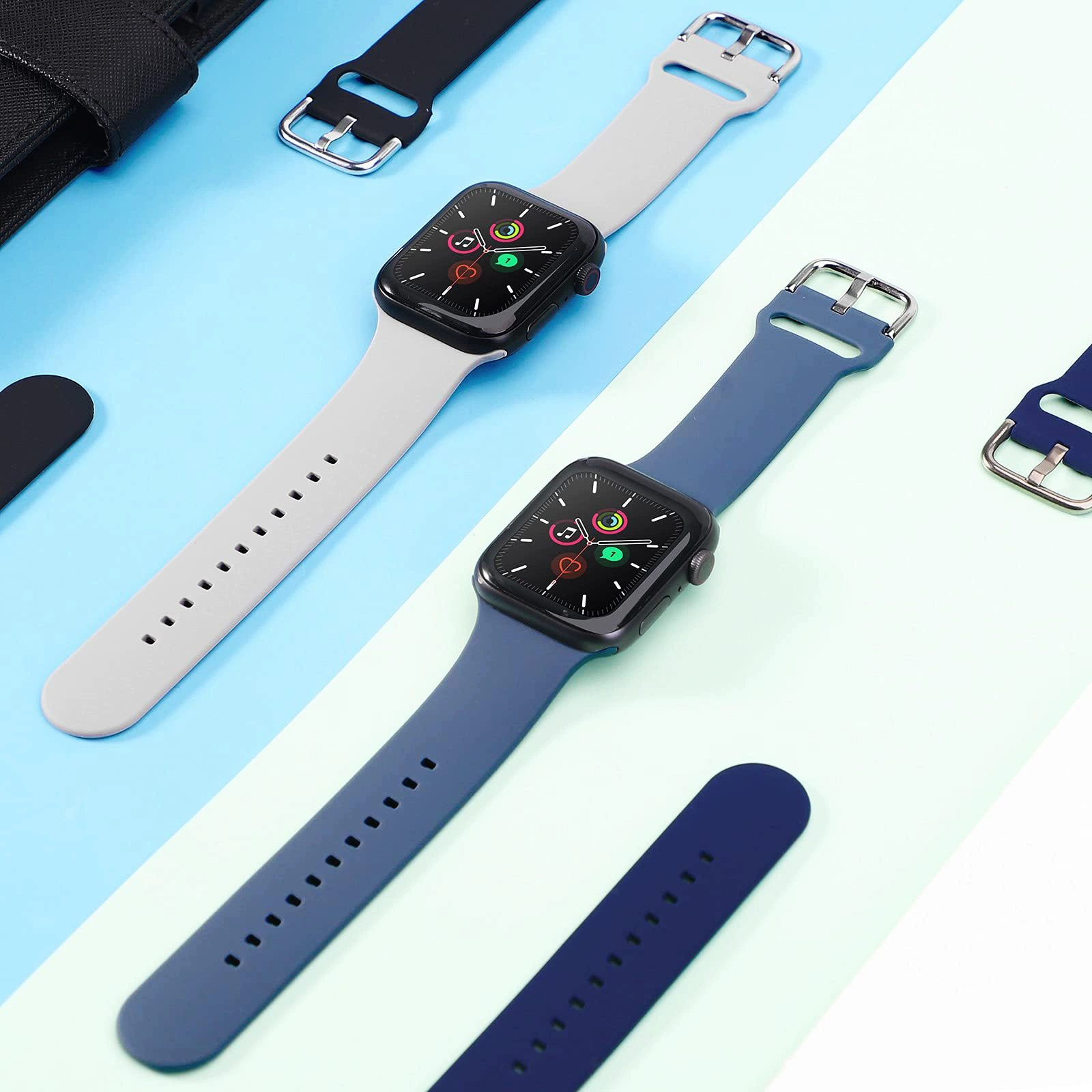 Подходит для Apple Watch 345iWatch23Applewatch7 Samsung Snicable Простая силиконовая подставка