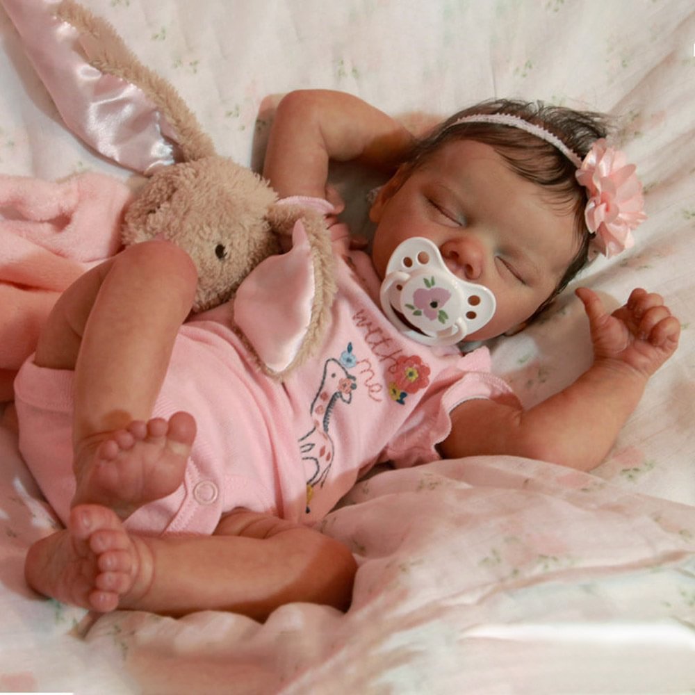 Muñeca Reborn de 18 Pulgadas, Gemela A, Muñeca Reborn Realista, Éxito de Ventas en Amazon