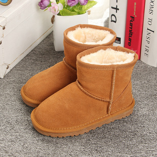 �S�����lһ�����l؛5854��Ͳ��ͯ��Ůѩ��ѥ ţ���ƽ�ױ�ů��ѥ
