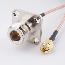 ͬ�S�D�Ӿ� Nĸ�^���� 25MM �DSMA�� RG316�� 10cm �L�ȿ�ӆ