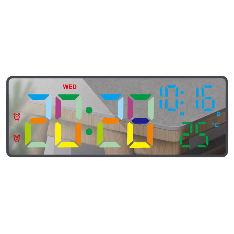 흰색 쉘 거울 색상 램프