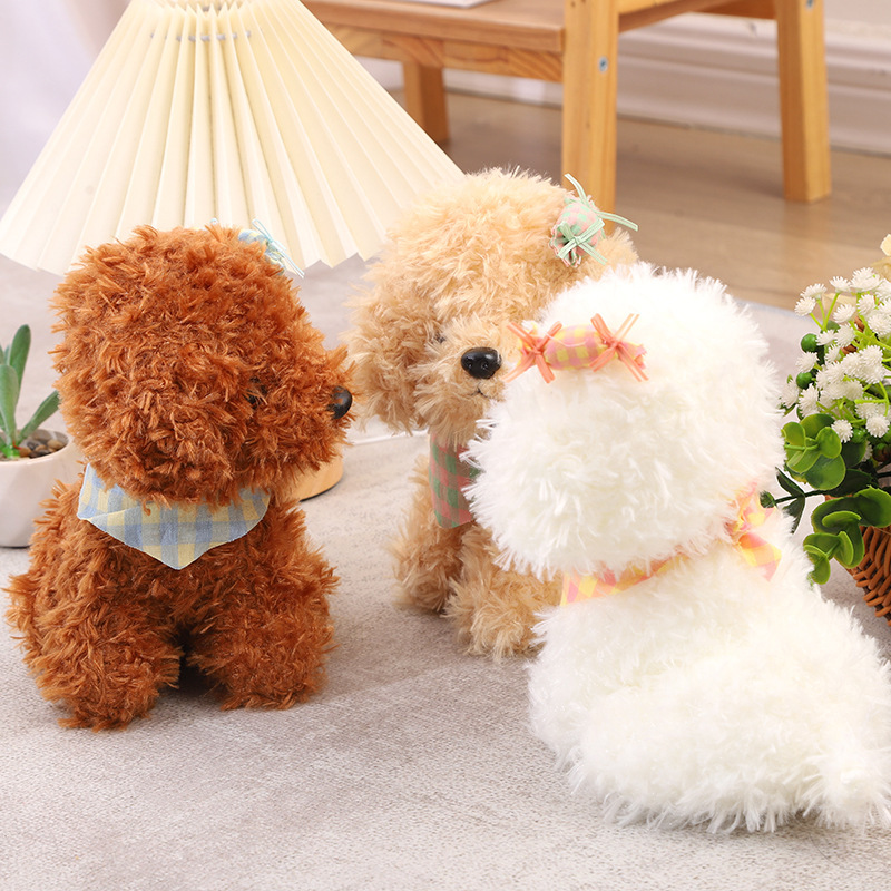 331g Weight Dolls & Accessories Toys Type 1 Piece Quantity PP cotton Material Dog Pattern Girl'S Gender Casual Style Girl'S Dog PP Cotton Dolls & Accessories
