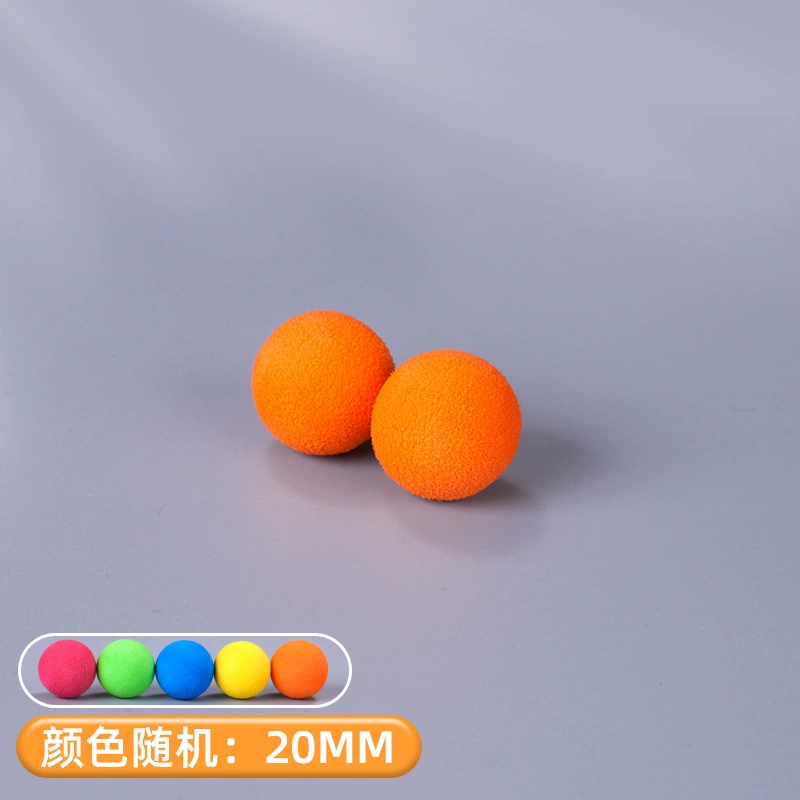 Сponge styrofoam ball, elastic soft bullet, toy, direct factory sales