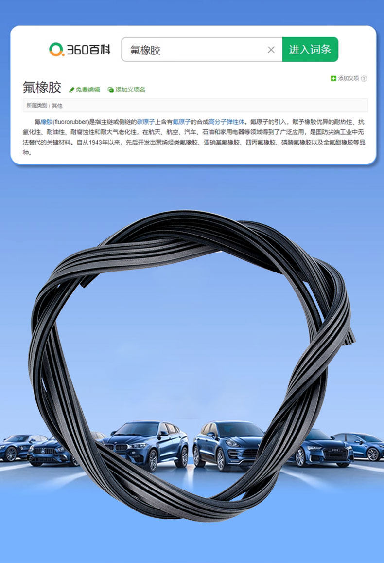 Six rubber strips are compatible with the wipers of the Haima S5, Fumeilai M5, Cupid, Haifuxing S7, and Premacy M3