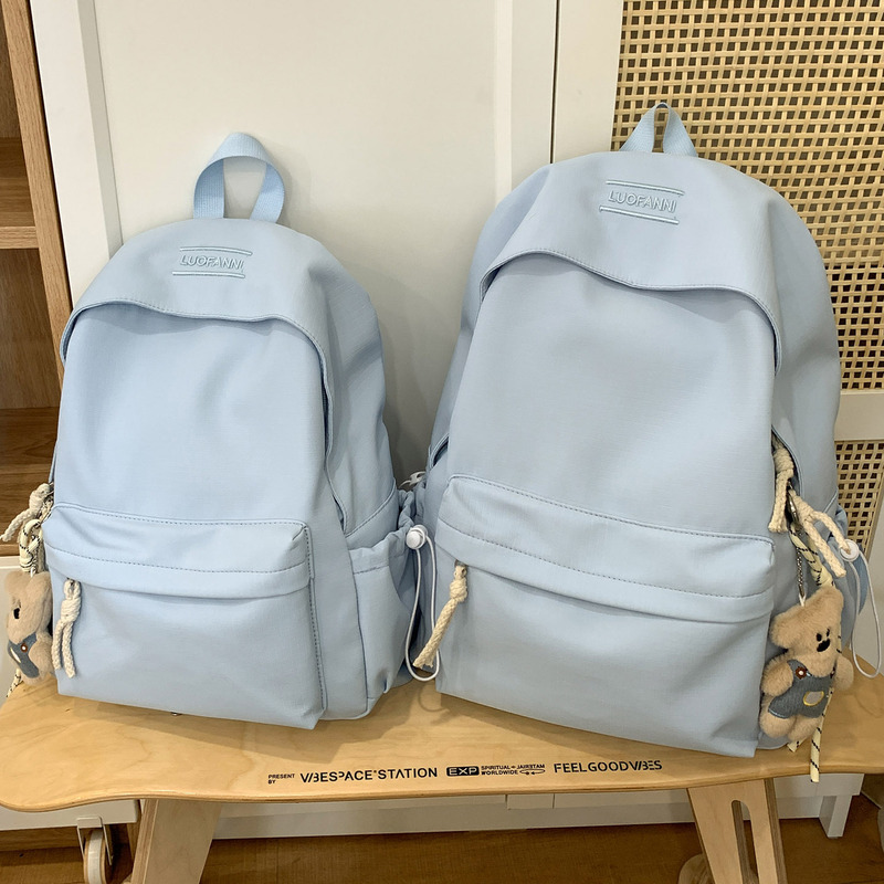 儿童书包小学生1-3年级6-12岁女生初中生纯色背包定制批发双肩包|undefined