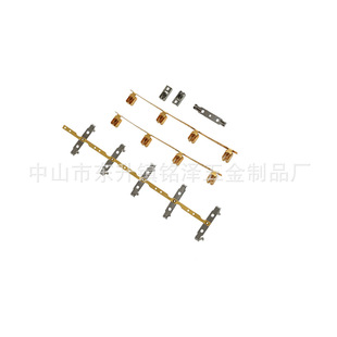 European and American Power Extension Socket Hardware Stamping Parts, Plug-In Accessories, Multi-Hole Integrated Shrapnel Styles