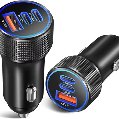 Mobil şarj cihazları 2C+1A Multifunctional Car Charger
