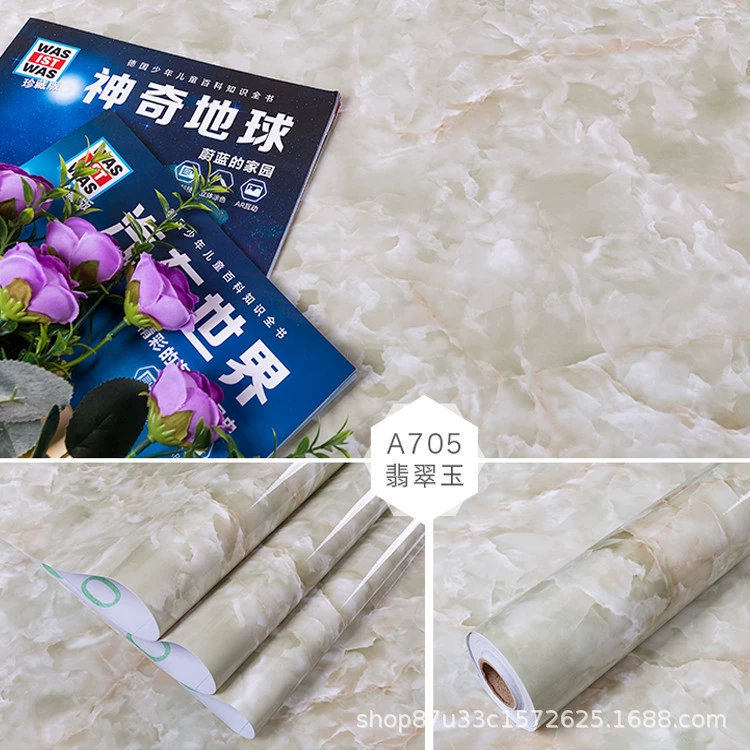 Marble patch, table sticker, self-adhesive cooker, waterproof wallpapers on wall