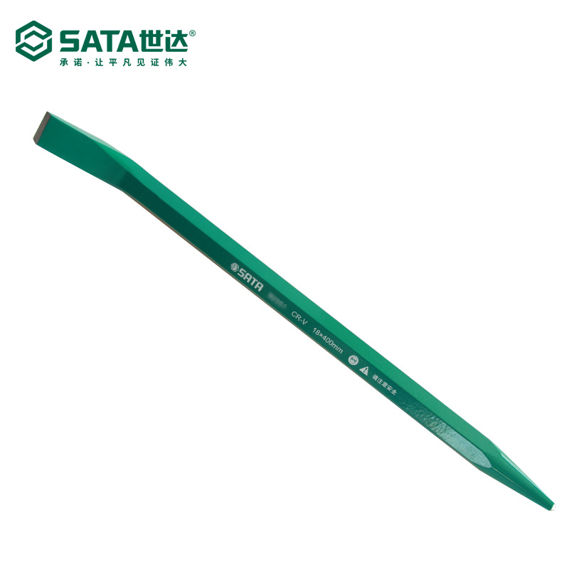 世达工具92554 SATA弯头撬棍22x1000mm螺丝拆卸重型杠杆省力