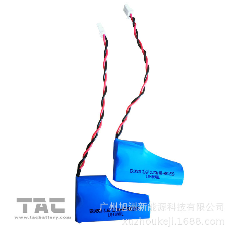 厂家现货供应ER14500 C型锂亚电池   3.6V 2700MAH 加SPC1520电池