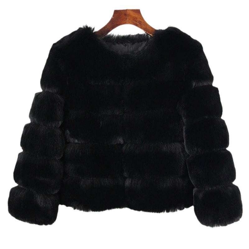 Dameskleding bontjas dames winter nieuwe bontmode warme bontjas bontjas_voghion.com