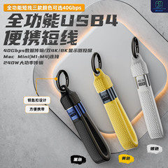Usb4高速データ線ダブルヘッドtype-c公対公40gbps伝送fpc柔軟フラット線240w急速充電