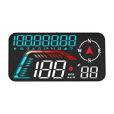 Vehicle HUD: Display, Beidou GPS Car