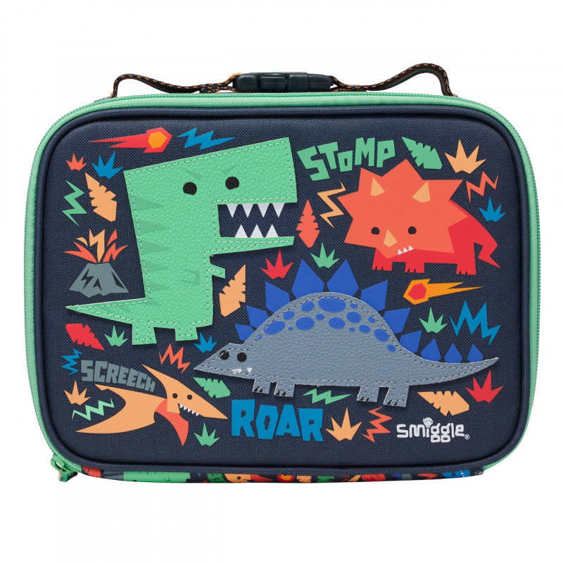 Bolso de comida australiano Bolso de doble capa Fiambrera Escuela primaria Niños Bolsa impermeable