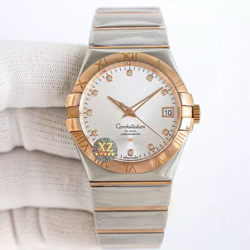 Men's and Women's Couple Watches Oujia Double Eagle Constellation Series Seamaster 600m Men's Fully Automatic Mechanical Watch Gold Watch Men's and Women's Couple Watches Oujia Double Eagle Constellation Series Seamaster 600m Men's Fully Automatic Mechanical Watch Gold Watch