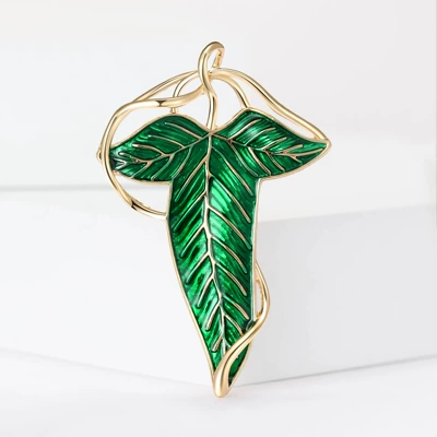 Leaf Brooch Simple Niche | Yaxa sancaqları