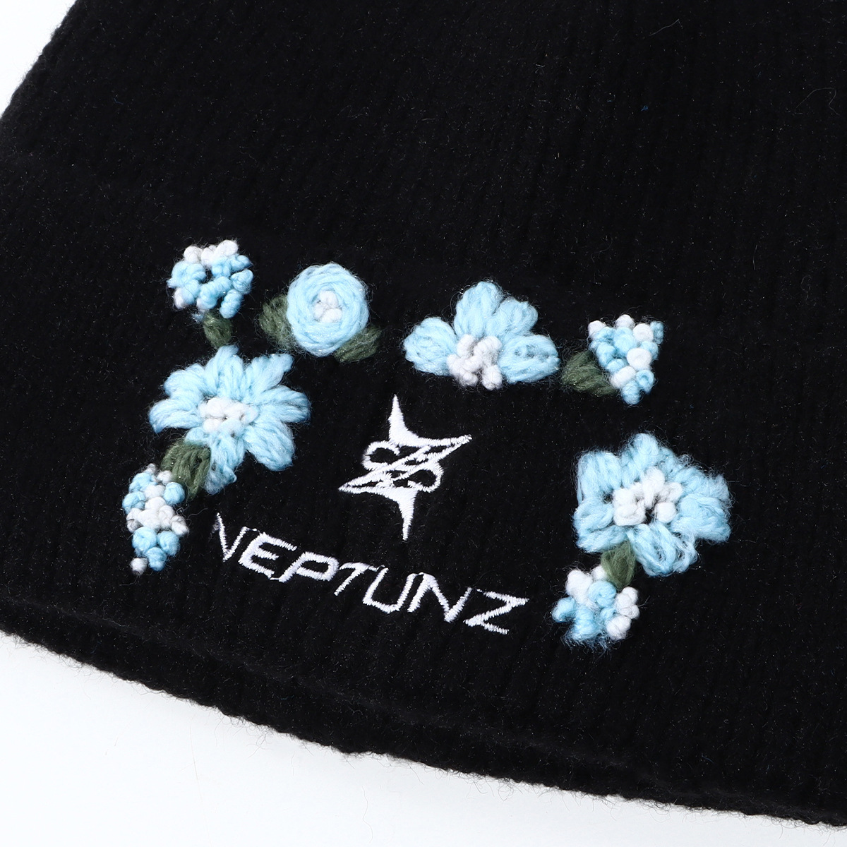 Cappello invernale caldo all'uncinetto, versatile, lavorato a maglia e ricamato a mano, di alta qualità, per autunno/inverno_voghion.com