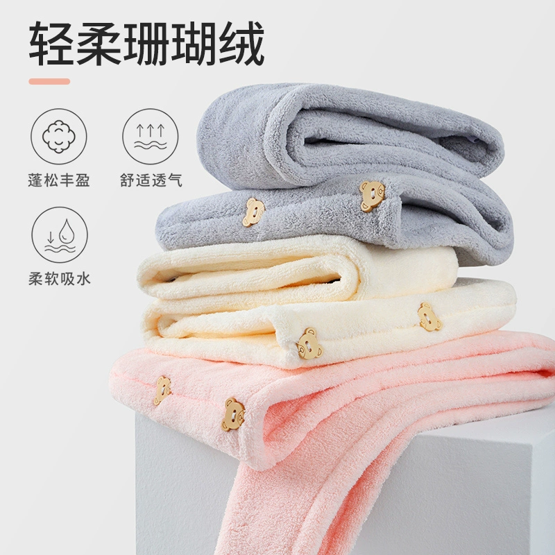 Dry towel, quick dry shower cap, hat, increased thickness, water absorbent
