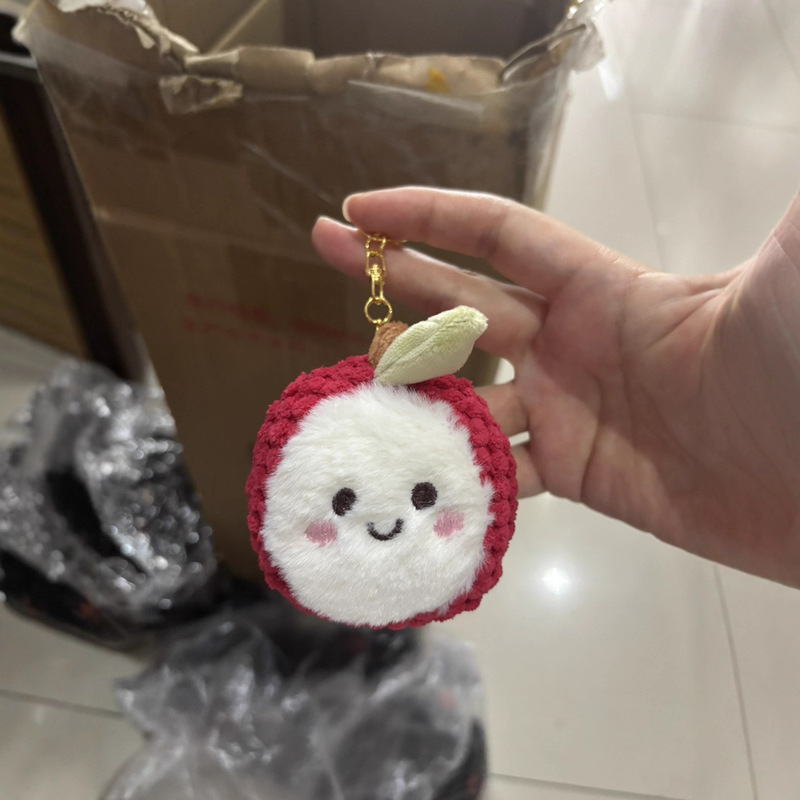 小紅書長安のライチヤマモモぬいぐるみ高価値ぬいぐるみキーホルダーライチペンダント|undefined