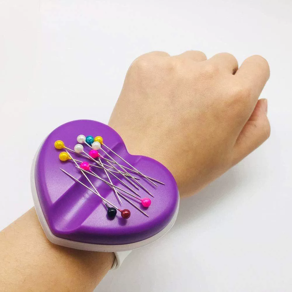 Магнитные булавки для шитья запястья булавки держатель браслет макияж инструмент для волос