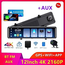 ¿4K 12ǰpýwCarplay ֧WIFI APP { AUX