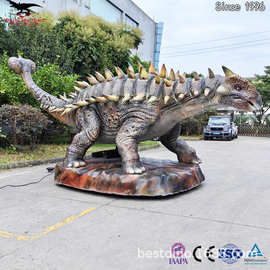 大型仿真甲龙景区户外主题游乐场公园博物科技馆展览恐龙电动机械
