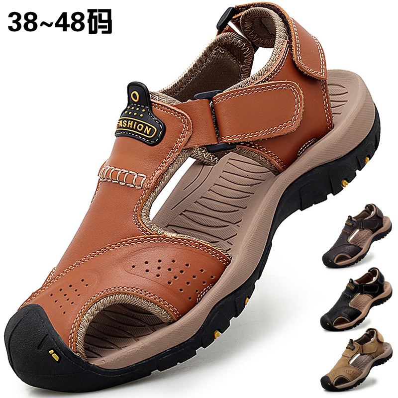 Large size men's shoes 2021 summer new f...