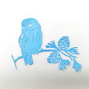 DIY owl art background SCRAPBOOK metallic pressure flower carbon steel knife cutting paper mold carving cutting knife mold