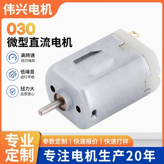 030微型电机马达高转速洁面仪有刷电机电子门锁按摩器马达定制