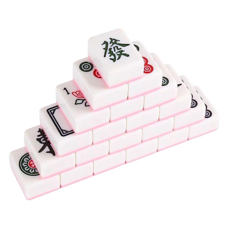 Factory Direct Supply Mahjong Tiles for Home Use First-Class Product 3840 42 44 Ivory Jade White Box Large Quantity Discount
