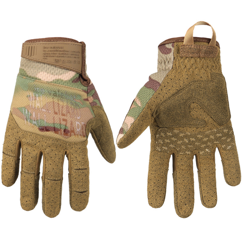 Cycling Gloves Sun Protection Breathable Five-finger Touchscreen_voghion.com