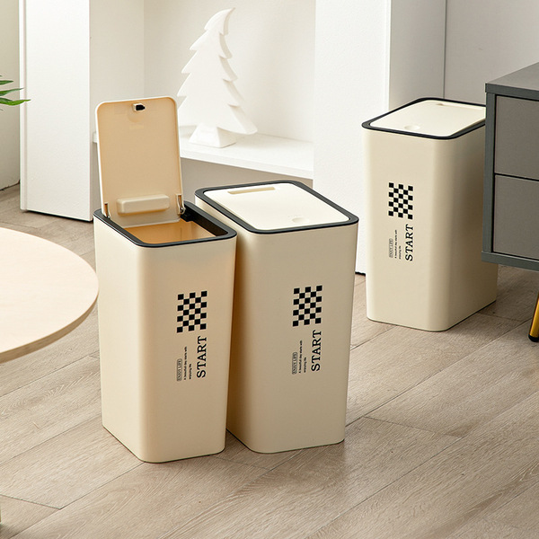 High quality capacious garbage can for home use